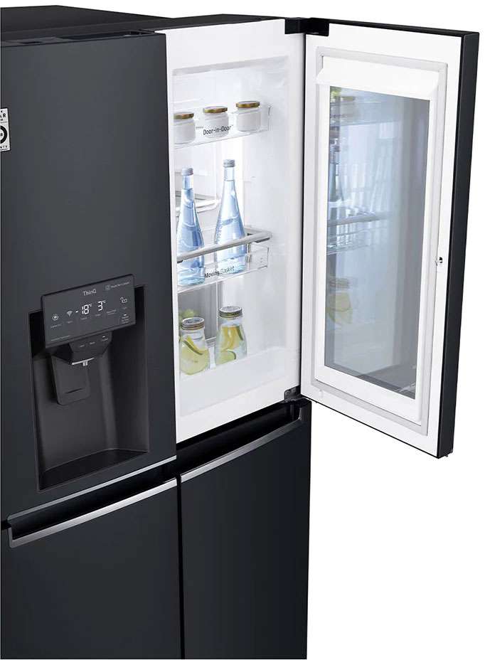 LG 847L Slim French Door Refrigerator GF-V910MBLC | Greater Sydney Only