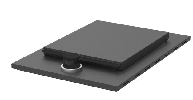 Casa Built-In BBQ Side Burner Matte Black GHSB1CA