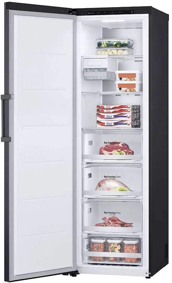 LG 324L Upright Pigeon Pair Freezer GP-F324MBL | Greater Sydney Only