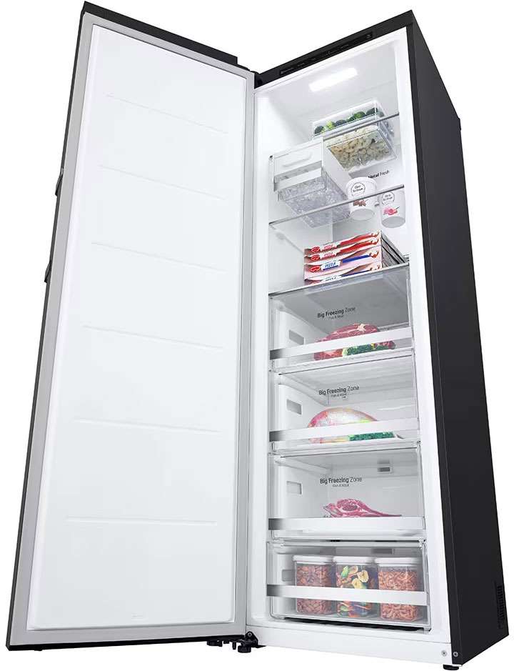 LG 324L Upright Pigeon Pair Freezer GP-F324MBL | Greater Sydney Only