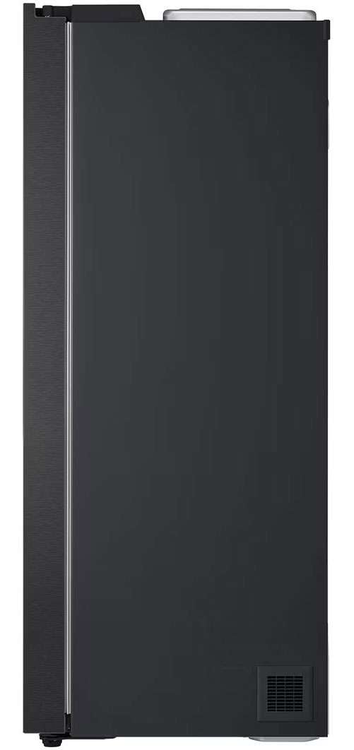 LG 664L Side by Side Refrigerator Matte Black GS-B599MBL | Greater Sydney Only