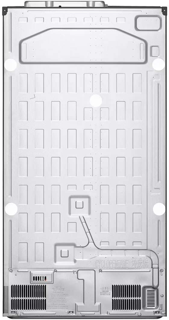 LG 664L Side by Side Refrigerator Matte Black GS-B599MBL | Greater Sydney Only