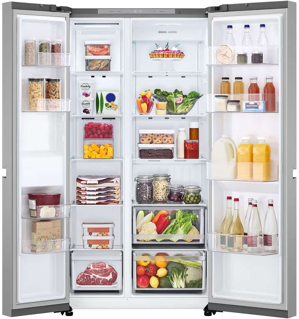 LG 664L Side by Side Refrigerator Stainless GS-B599PL | Greater Sydney Only