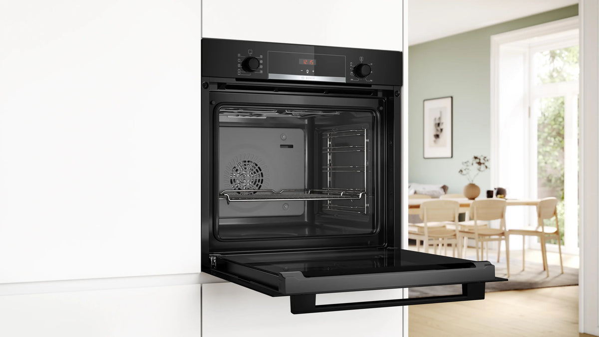 Bosch Series 4 60cm Multifunction Oven Black HBA534BB3A