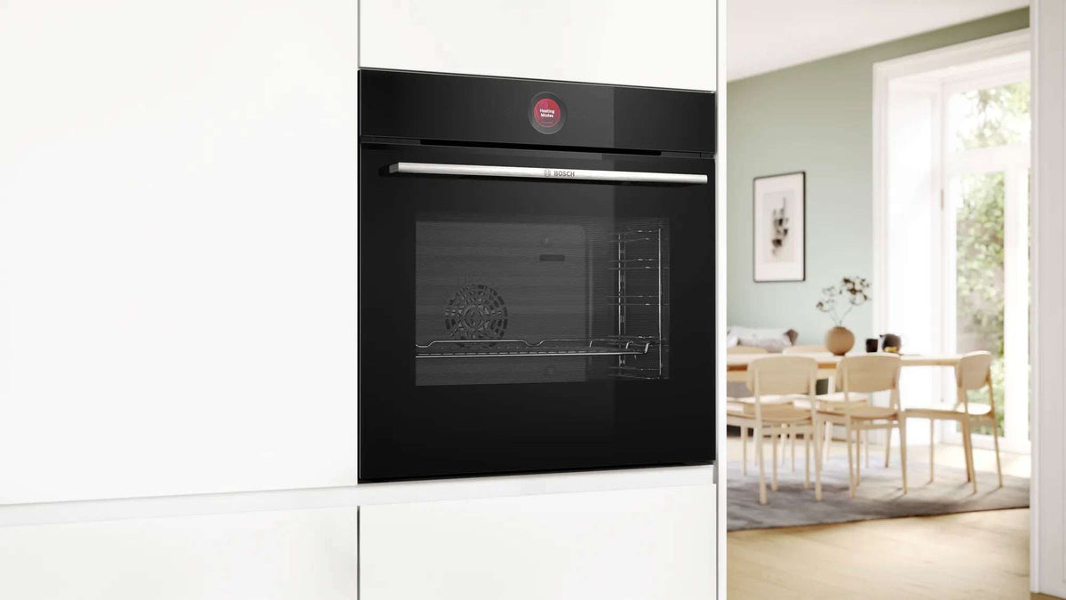 Bosch Series 8 60cm Electric Oven Black HBG7341B1A