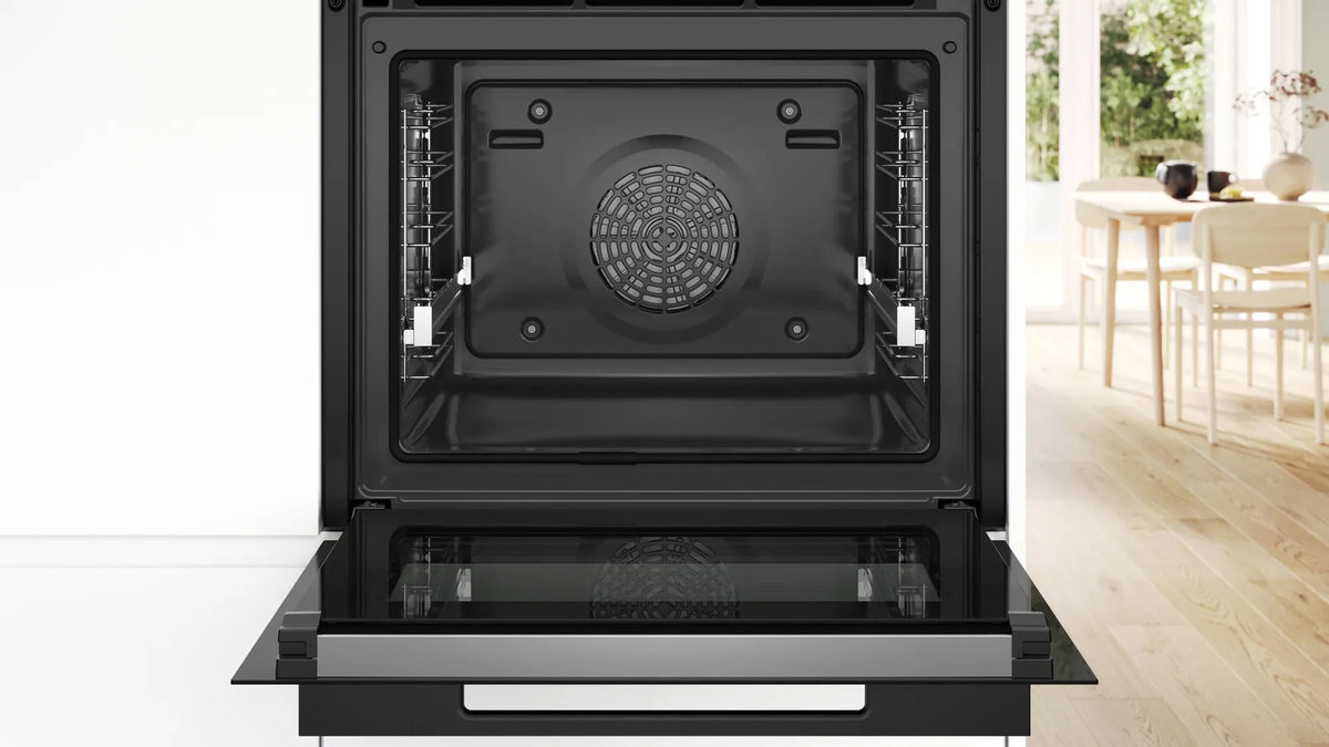 Bosch Series 8 60cm Accentline Pyrolytic Oven Black HBG976MB1A
