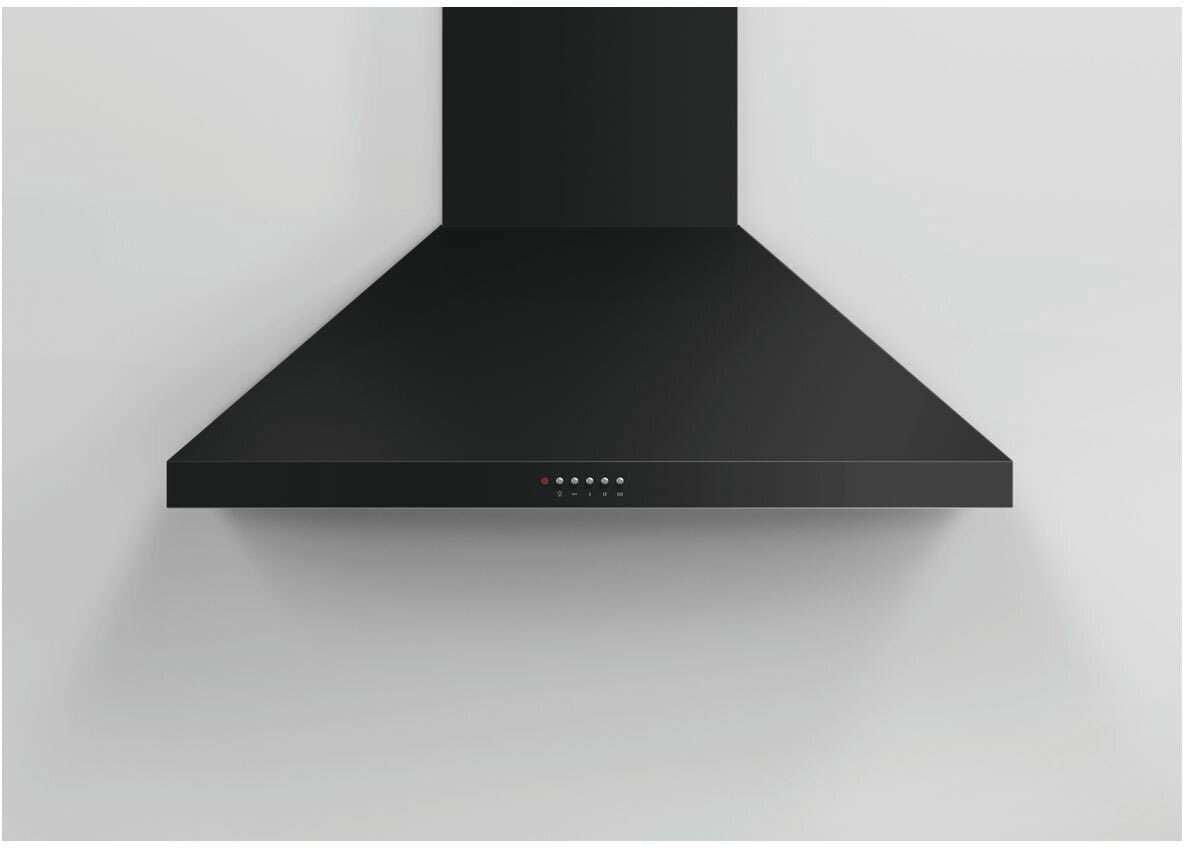 Fisher & Paykel 90cm Classic Series 7 Black Canopy Rangehood HC90PCB1