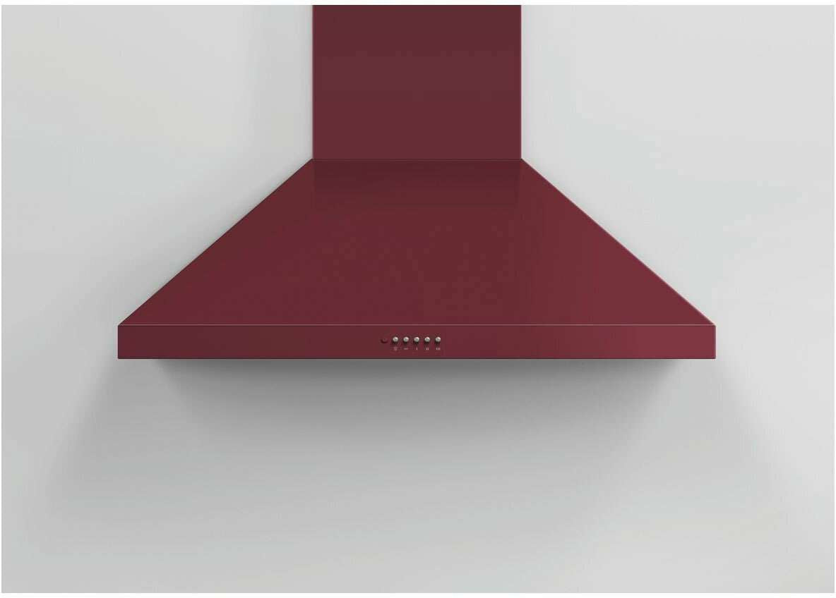 Fisher & Paykel 90cm Classic Series 7 Red Canopy Rangehood HC90PCR1