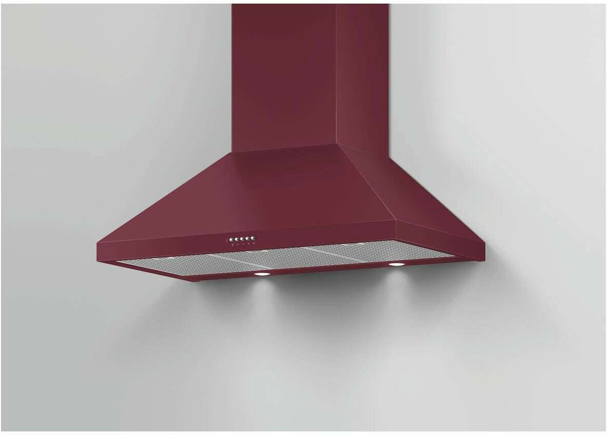 Fisher & Paykel 90cm Classic Series 7 Red Canopy Rangehood HC90PCR1