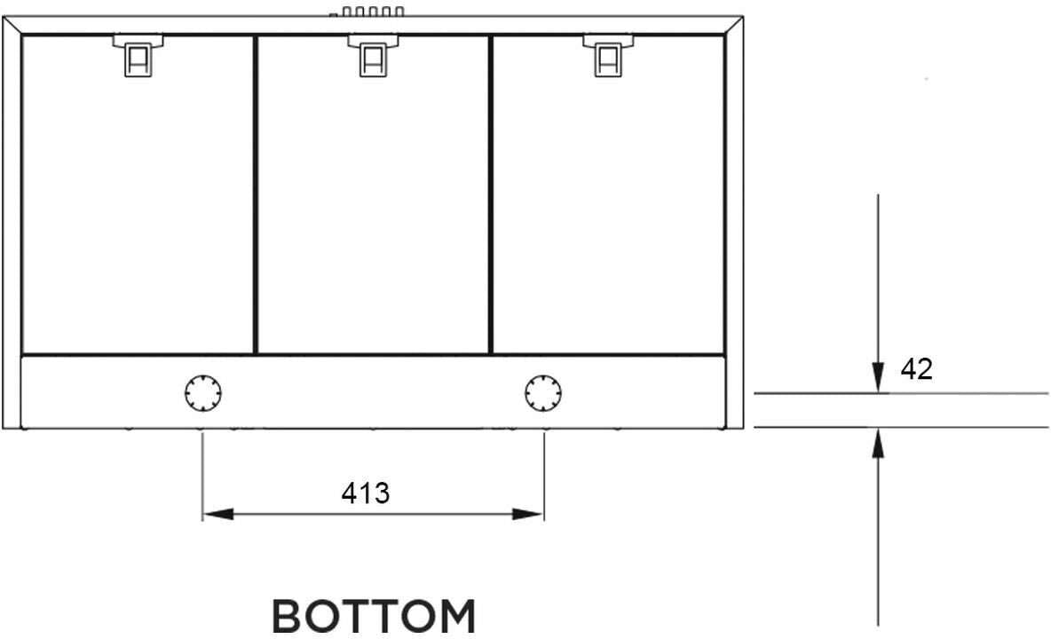 Fisher & Paykel 90cm Classic Series 7 Whte Canopy Rangehood HC90PCW1