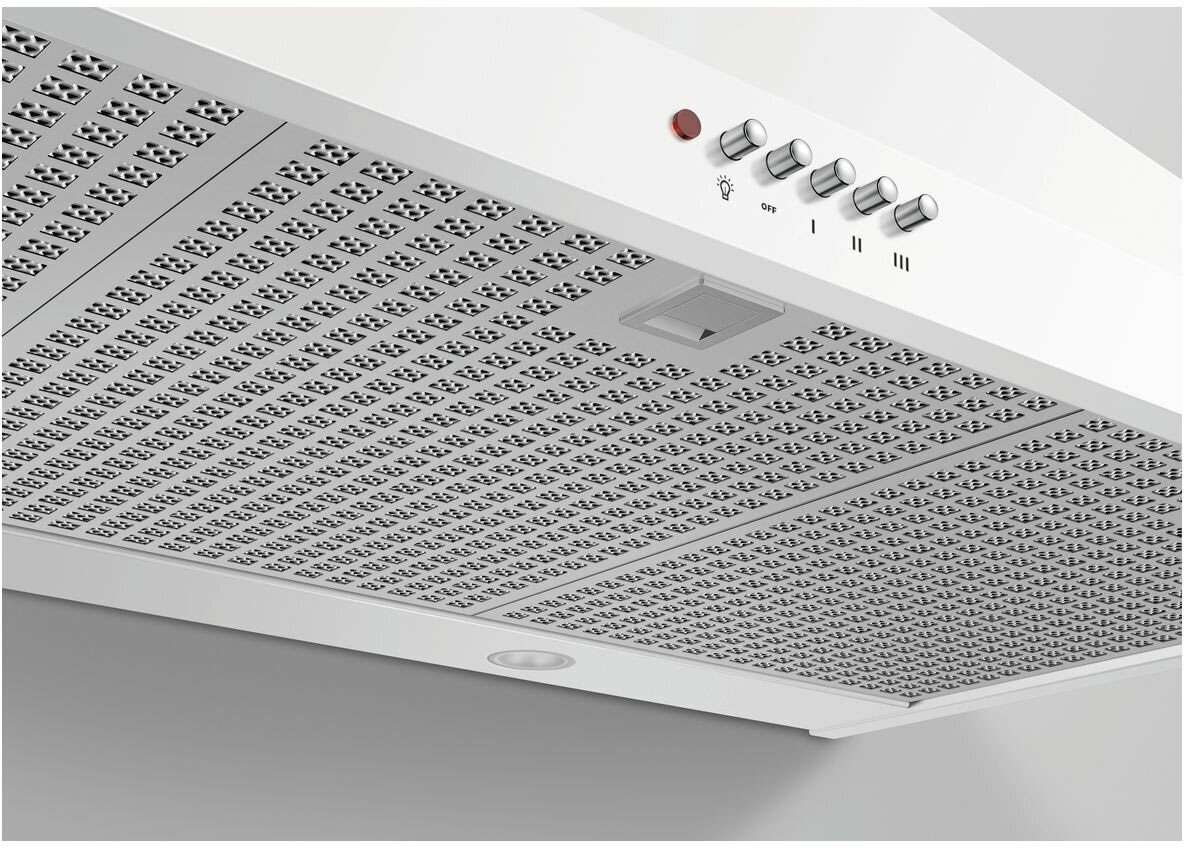 Fisher & Paykel 90cm Classic Series 7 Whte Canopy Rangehood HC90PCW1