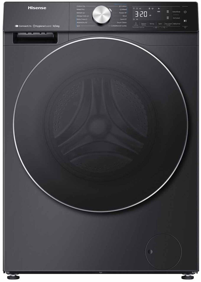 Hisense 10kg/6kg Front Load Washer Dryer Combo HCF7S1014B | Greater Sydney Only