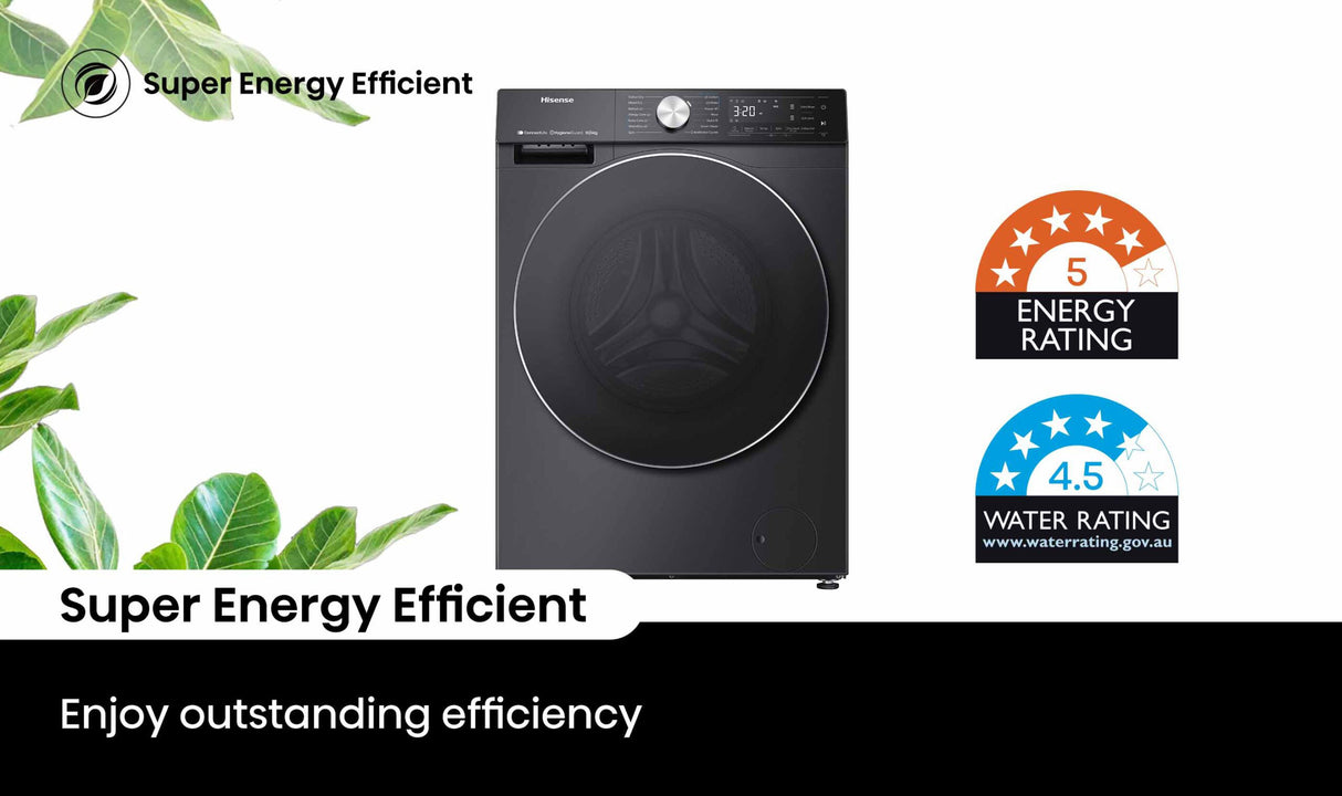 Hisense 10kg/6kg Front Load Washer Dryer Combo HCF7S1014B | Greater Sydney Only