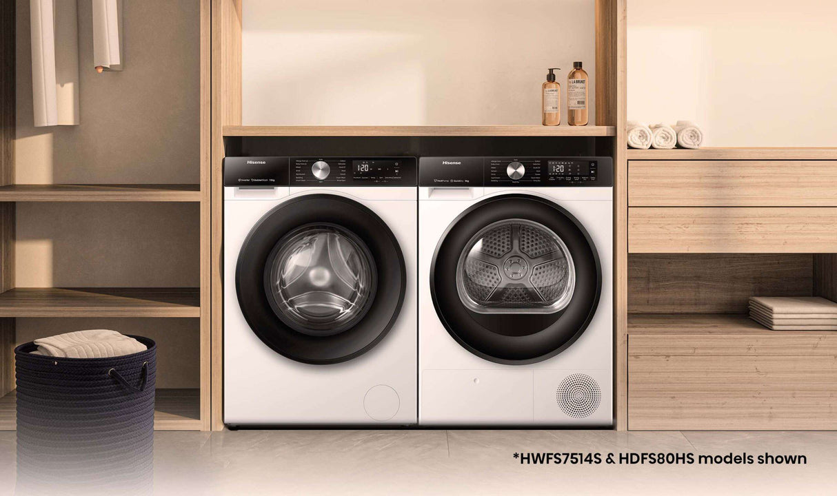 Hisense 8kg Series 3 Heat Pump Dryer HDFS80HS | Greater Sydney Only