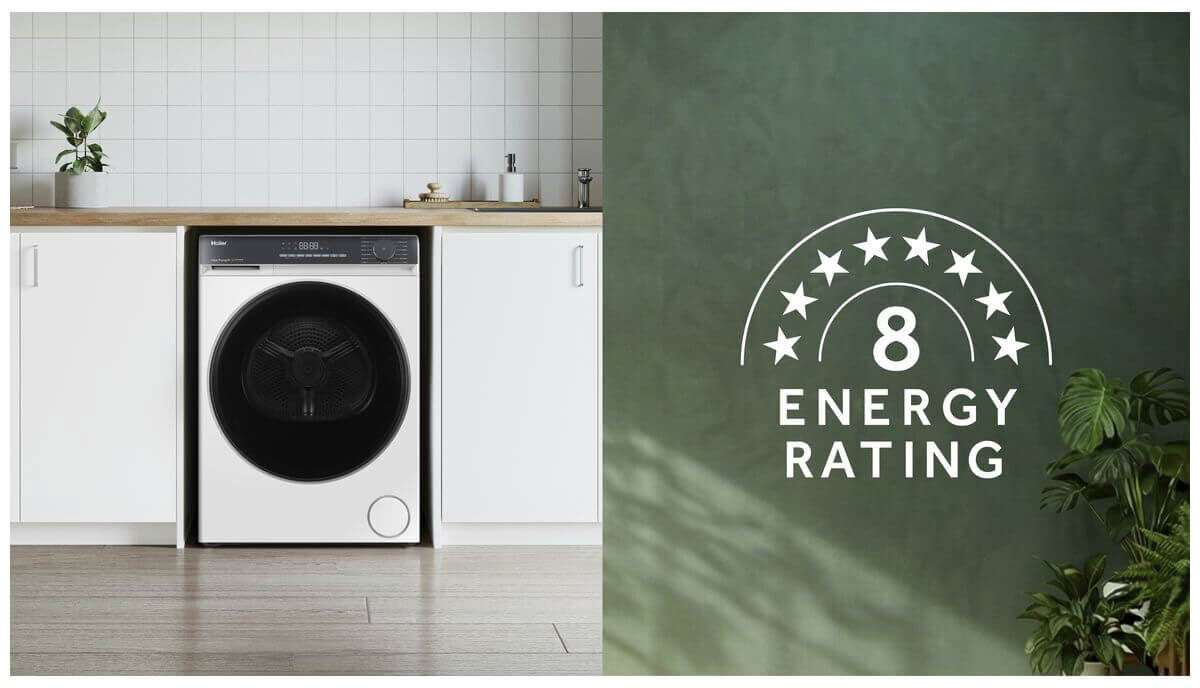 Haier 8kg Series 300 Heat Pump Dryer HDHPS80KW1 | Greater Sydney Only