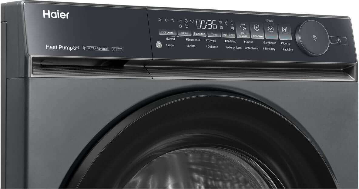 Haier 8kg Series 500 Heat Pump Dryer HDHPS80NB1 | Greater Sydney Only