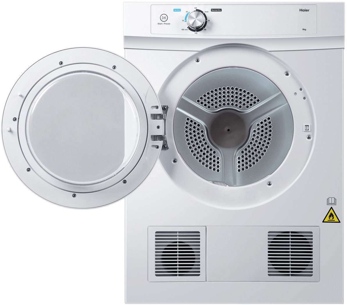 Haier 6kg Sensor Vented Dryer HDV60A1 | Greater Sydney Only