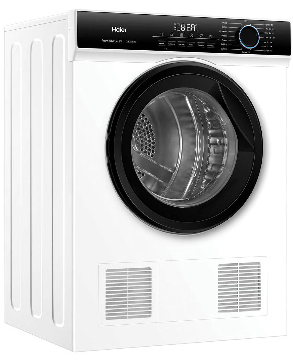 Haier 7kg Series 300 Sensor Vented Dryer HDV70AWW1 | Greater Sydney Only