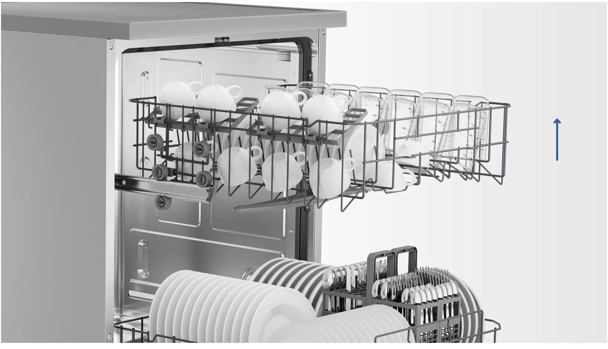 Haier 60cm 300 Series Freestanding Dishwasher Satina HDW13F0S1