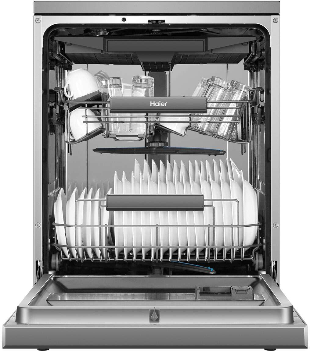 Haier 60cm Freestanding Dishwasher Satina HDW15F3S1