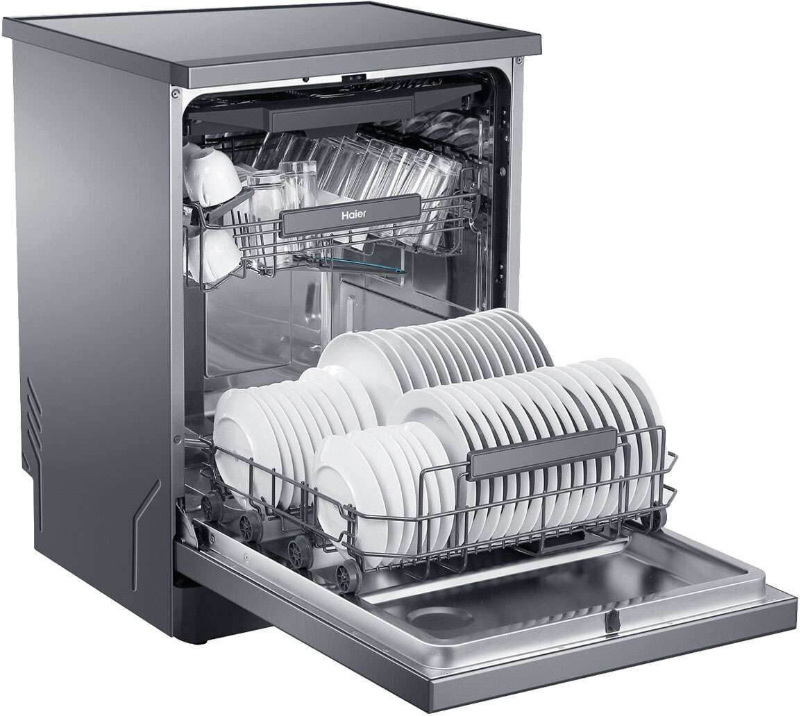 Haier 60cm Freestanding Dishwasher Satina HDW15F3S1
