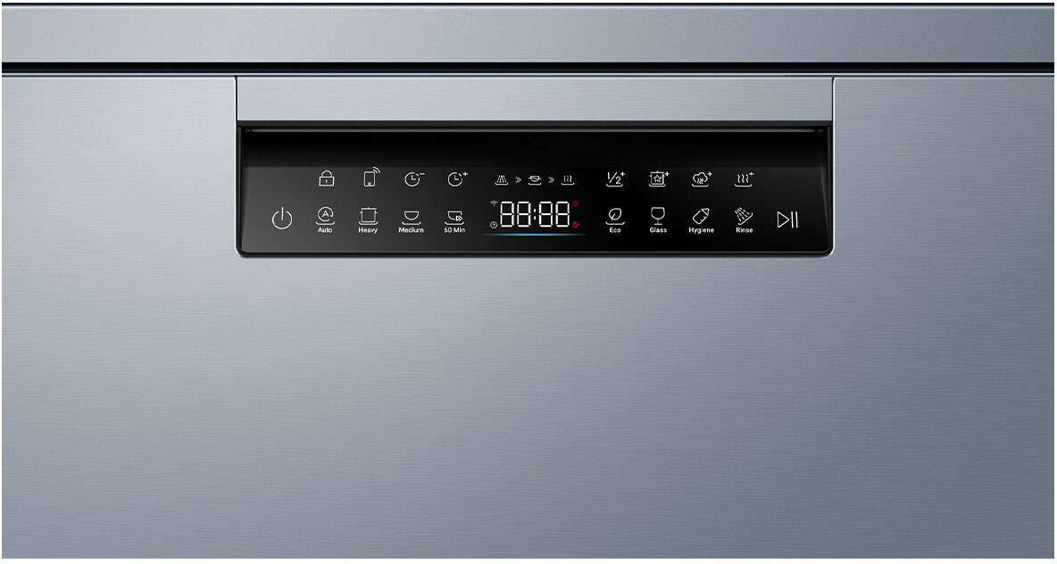 Haier 60cm Freestanding Dishwasher Satina HDW15F3S1