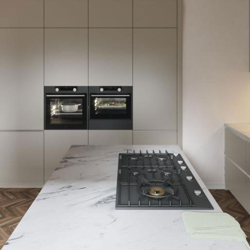 ASKO 90cm 5 Burner Gas Cooktop Graphite Black HG1986AD
