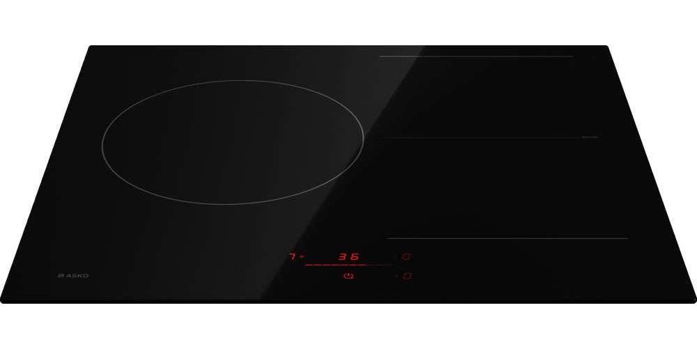 ASKO 60cm 3 Zone Induction Cooktop Black HI2632FBG1