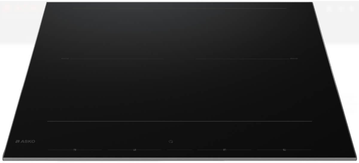 ASKO 60cm 4 Zone Induction Cooktop Black HID654GC