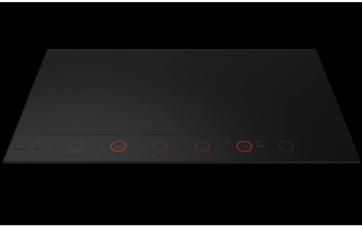 ASKO 90cm 6 Zone Induction Cooktop Matte Black HID956MC
