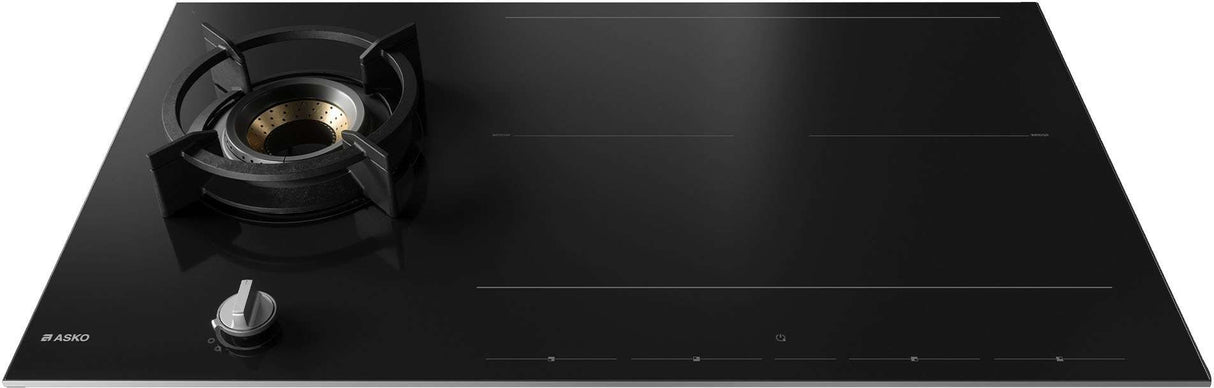ASKO 90cm Duo Fusion Induction Gas Cooktop Black HIG89524BGD1