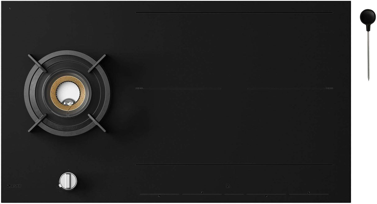 ASKO 90cm Duo Fusion Induction Gas Cooktop Matte Black HIG89524MGD1