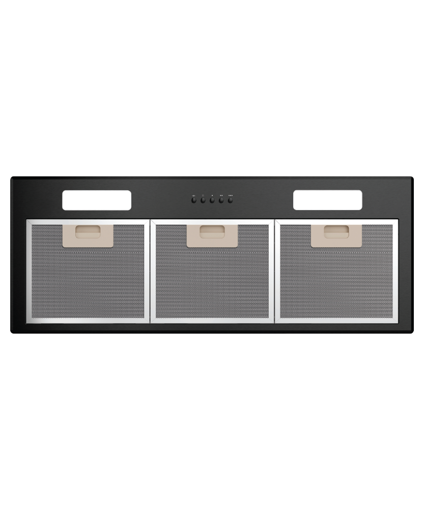 Haier 90cm 500 Series Integrated Insert Wall Rangehood Black HPH90ILB2