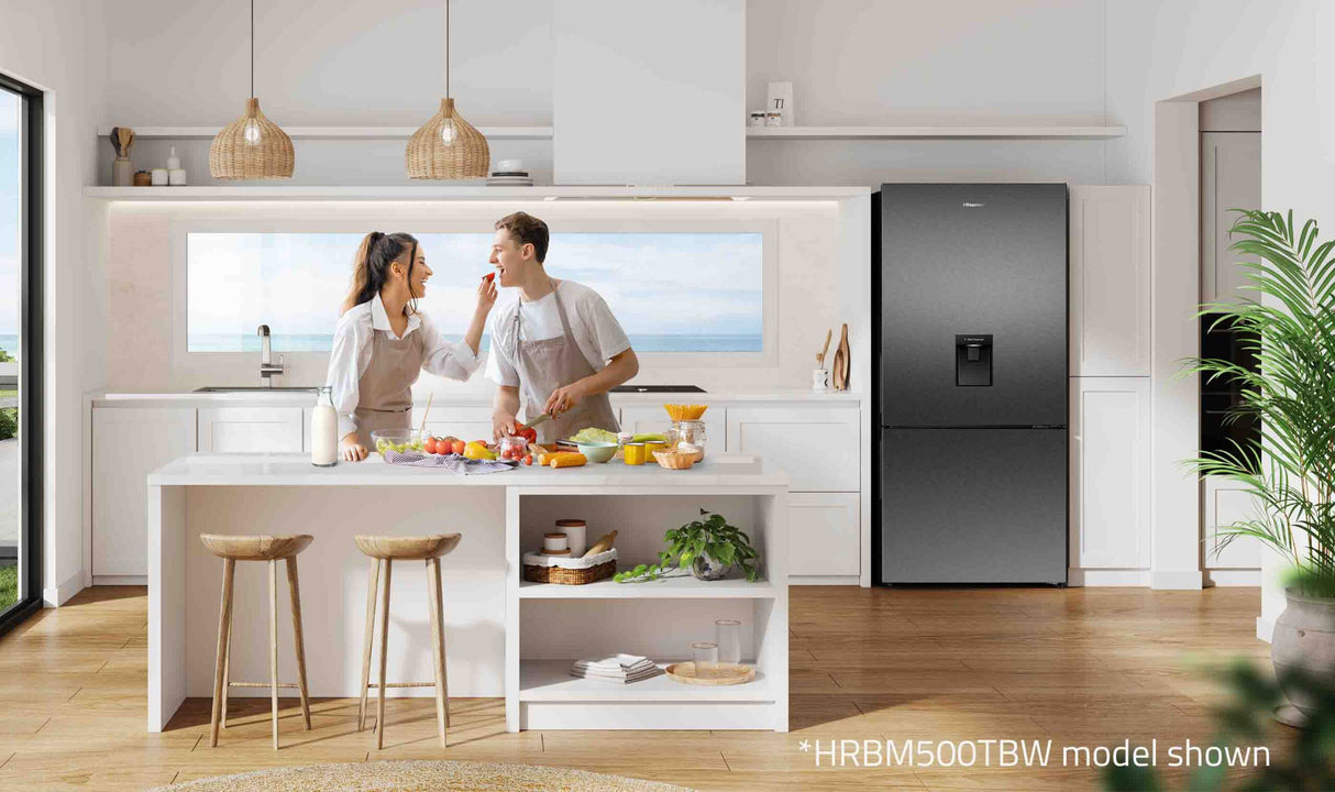 Hisense 500L Pureflat Bottom Mount Refrigerator HRBM500TBW | Greater Sydney Only
