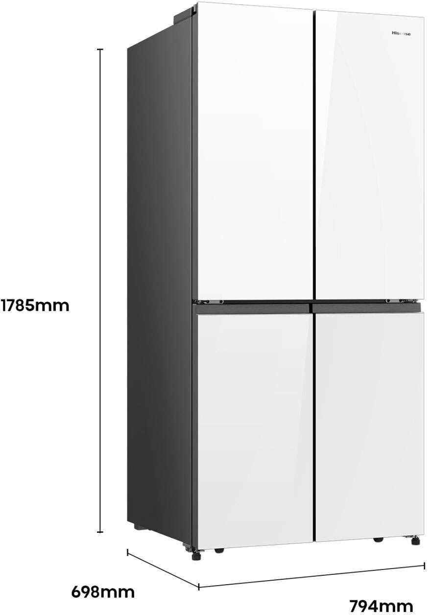 Hisense 483L PureFlat French Door Refrigerator HRCD483G | Greater Sydney Only