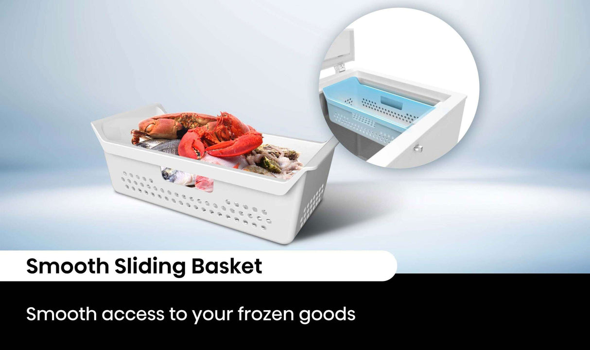 Hisense 500L White Hybrid Chest Freezer HRCF501 | Greater Sydney Only