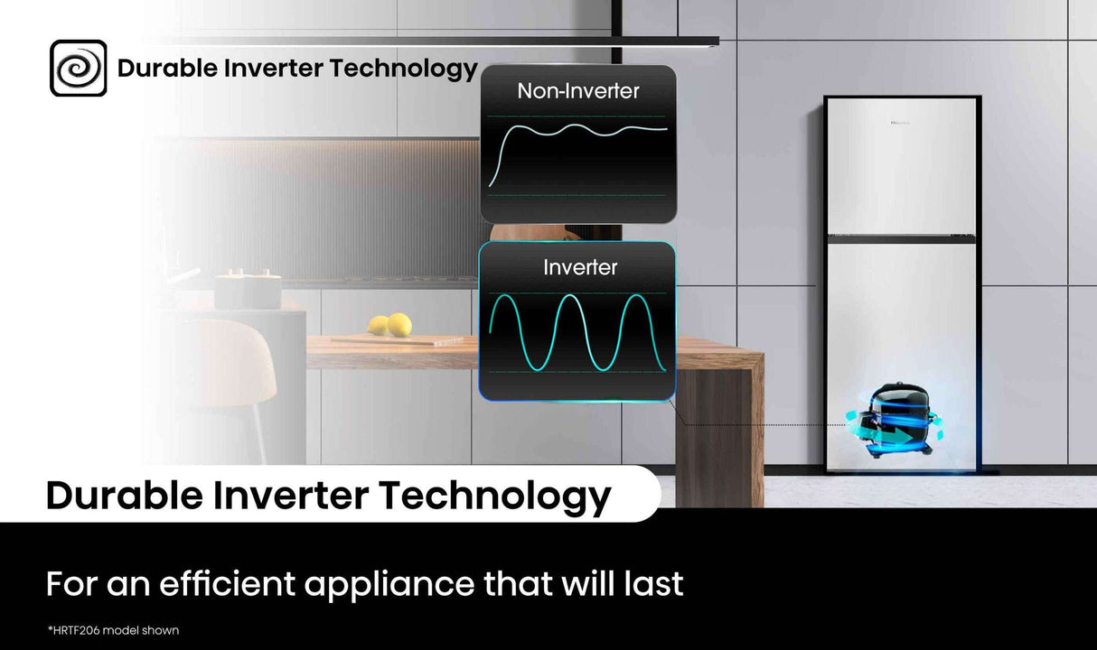 Hisense 205L Top Mount Refrigerator HRTF206 | Greater Sydney Only
