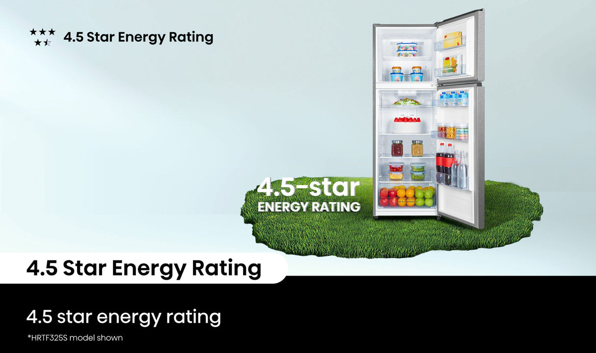 Hisense 326L Top Mount Refrigerator Silver HRTF325S | Greater Sydney Only