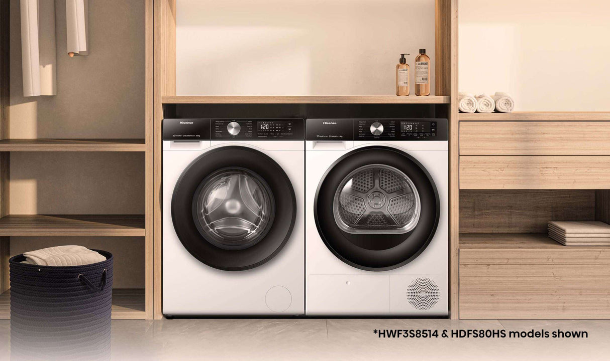 Hisense 8.5kg Front Load Washing Machine White HWF3S8514 | Greater Sydney Only