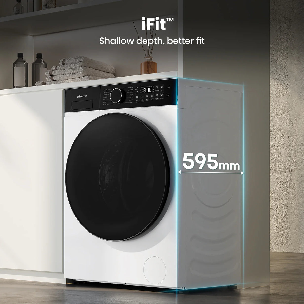 Hisense 12kg Front Load Washing Machine HWF5I1215 | Greater Sydney Only