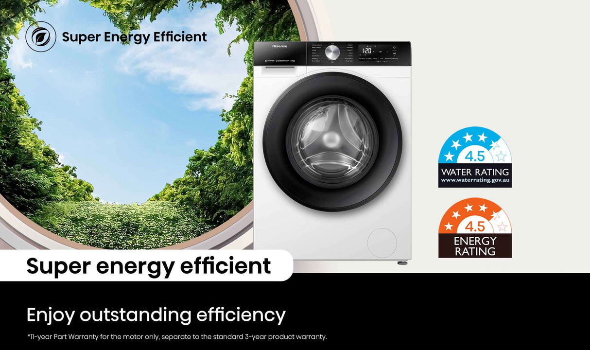Hisense 7.5kg Front Load Washing Machine HWFS7514S | Greater Sydney Only