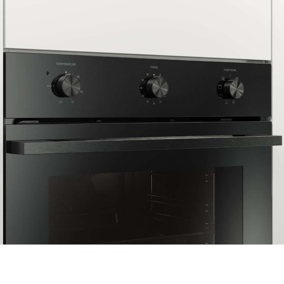 Haier 60cm 300 Series 7 Functions Built-in Oven HWO60S7MB3