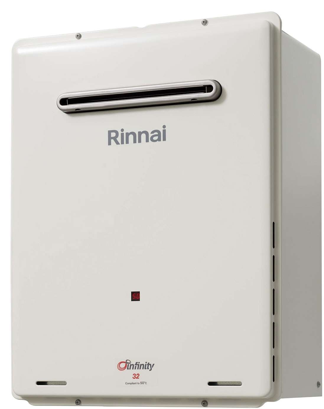 Rinnai Infinity 50°C 32L Instant Hot Water System INF32L50MA *LPG GAS*