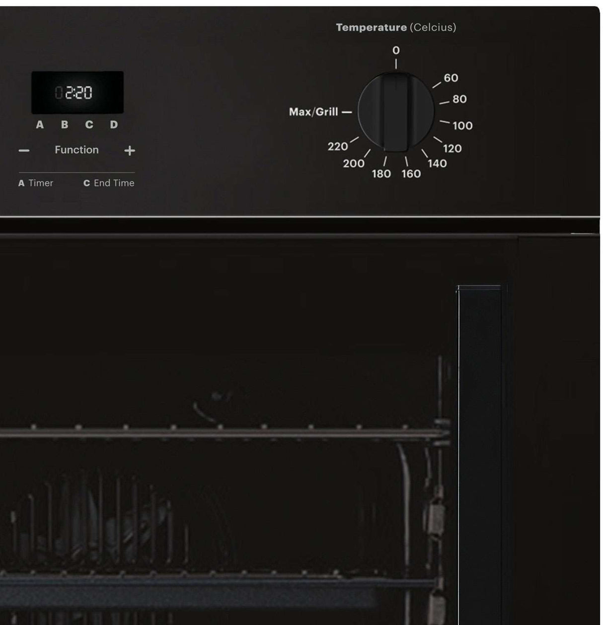Inalto 60cm Side Opening Electric Built-In Wall Oven IOSO605T-R