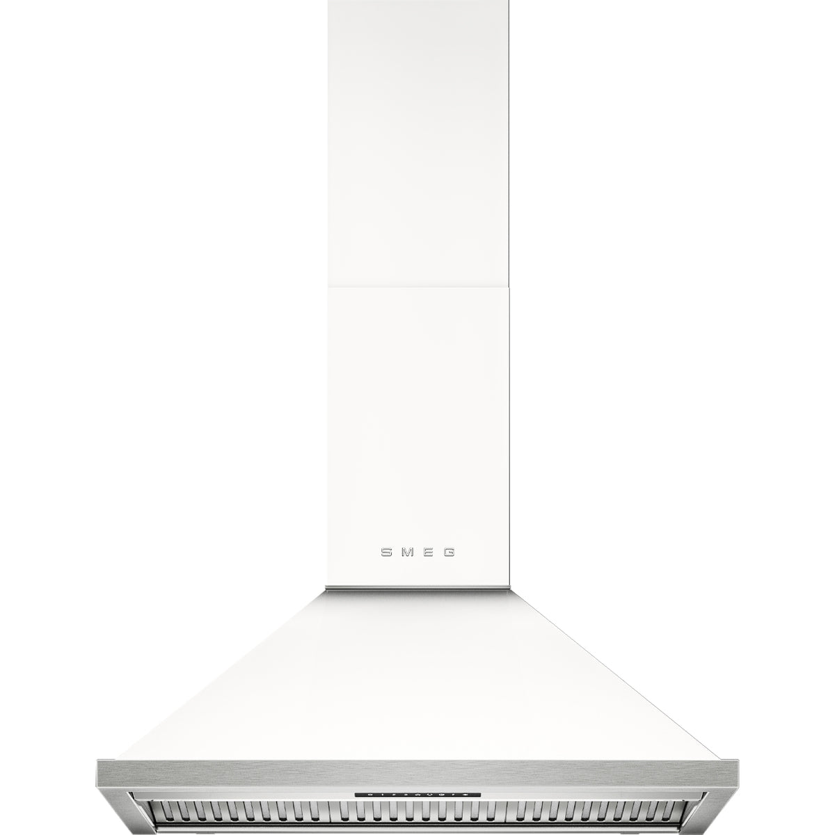 Smeg 90cm Portofino Canopy Rangehood White KCU94WH