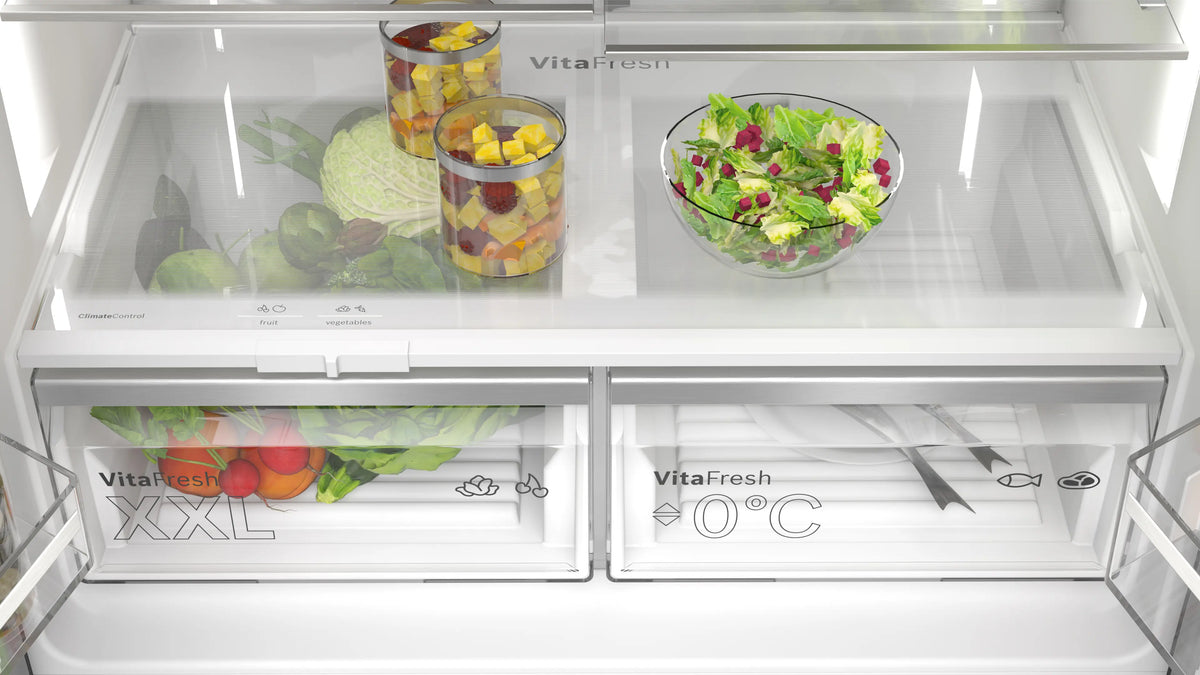 Bosch Series 6 574L Quad Door Refrigerator KFD96AXEAA | Greater Sydney Only