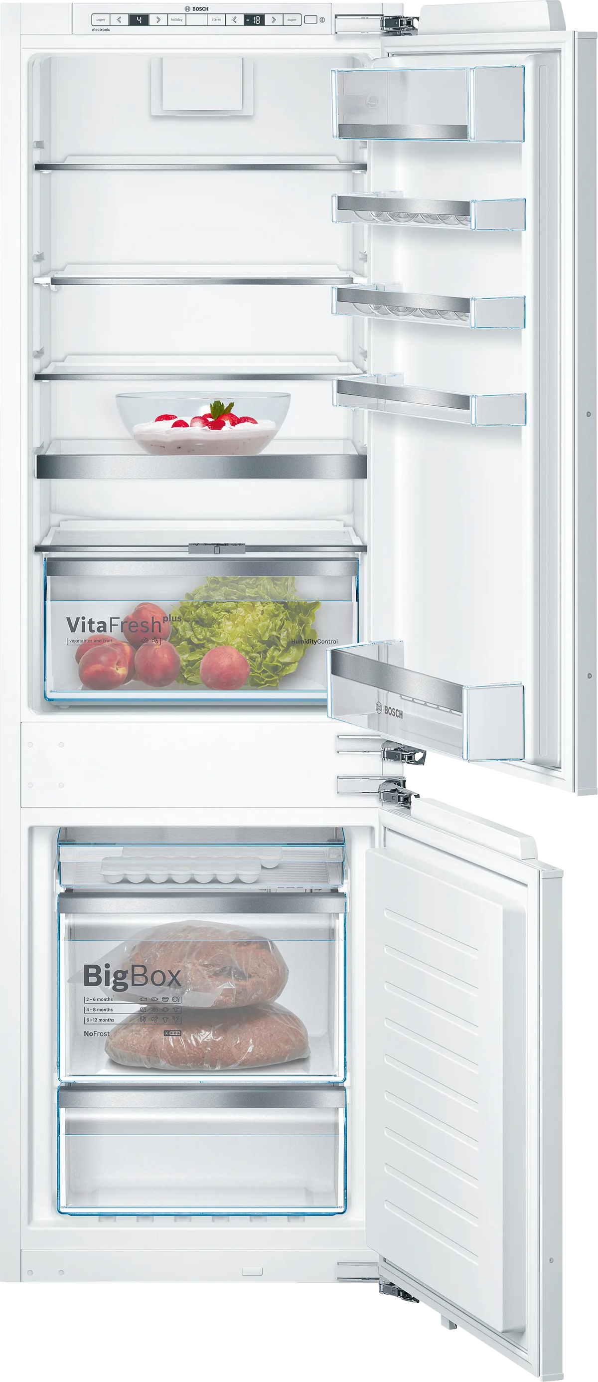 Bosch Series 6 254L Integrated Bottom Mount Fridge KIN86AD30A | Greater Sydney Only