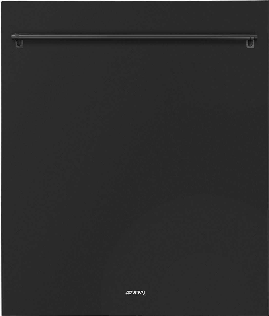 Smeg 60cm Classic Door Panel with Handle Matt Black KIT82CN