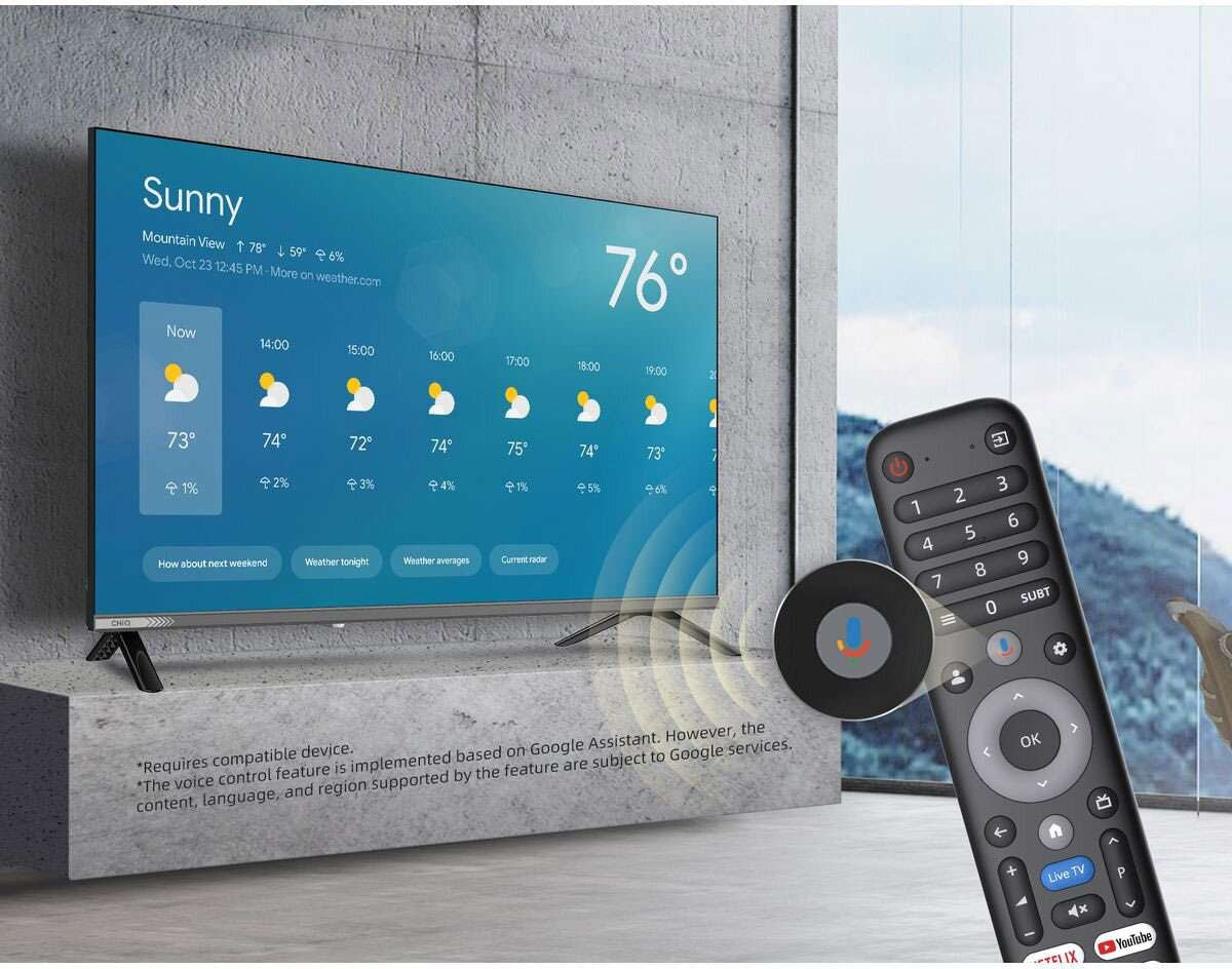 CHiQ 32" M10 HD LED Smart Google TV L32M10