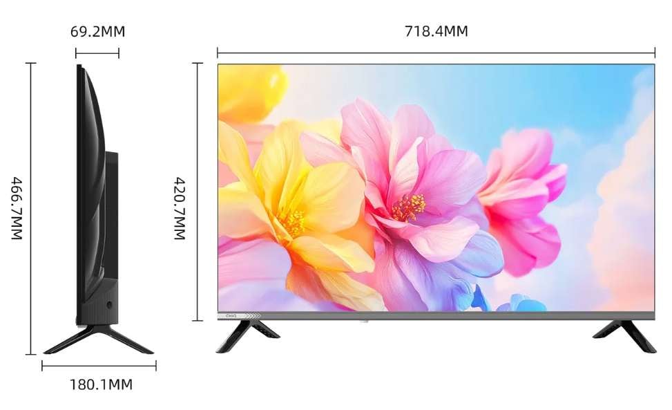 CHiQ 32" M10 HD LED Smart Google TV L32M10